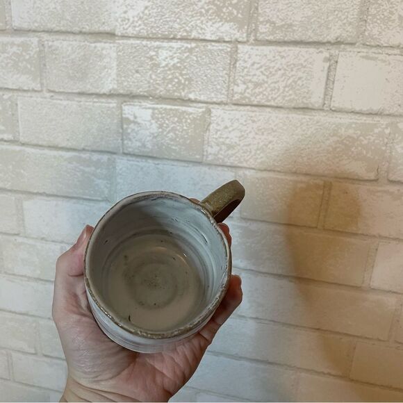 Hand thrown - Handmade 2” Pottery Small Mug / Espresso Mug - Picture 4 of 8